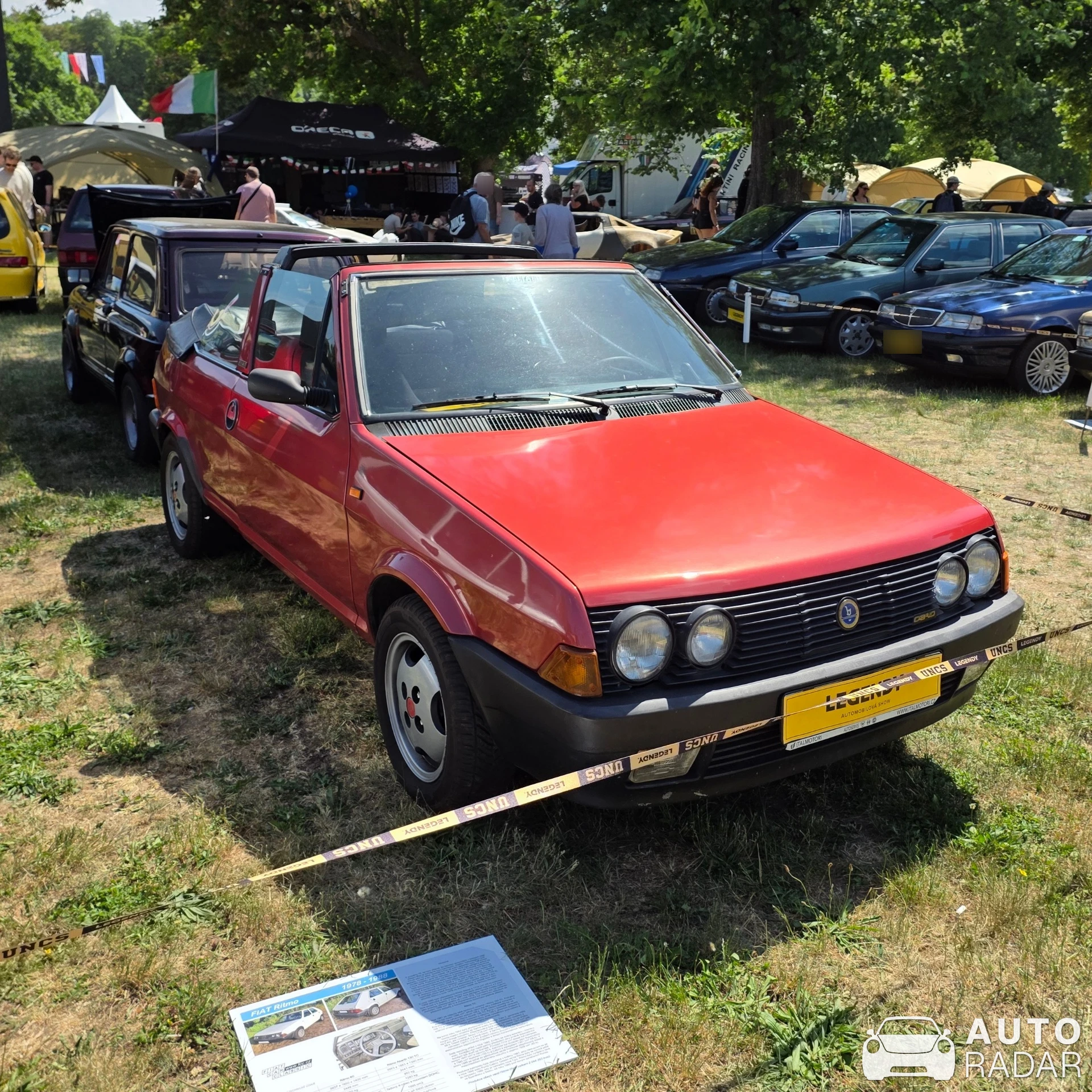 Fiat Ritmo spotted in Praha