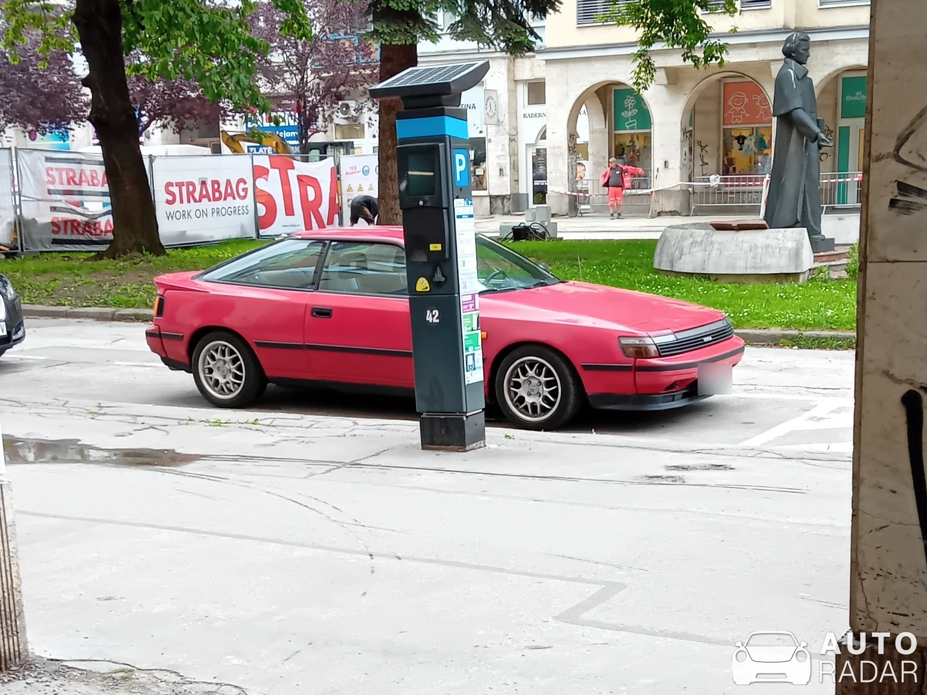 Toyota Celica T160 spotted in Žilina