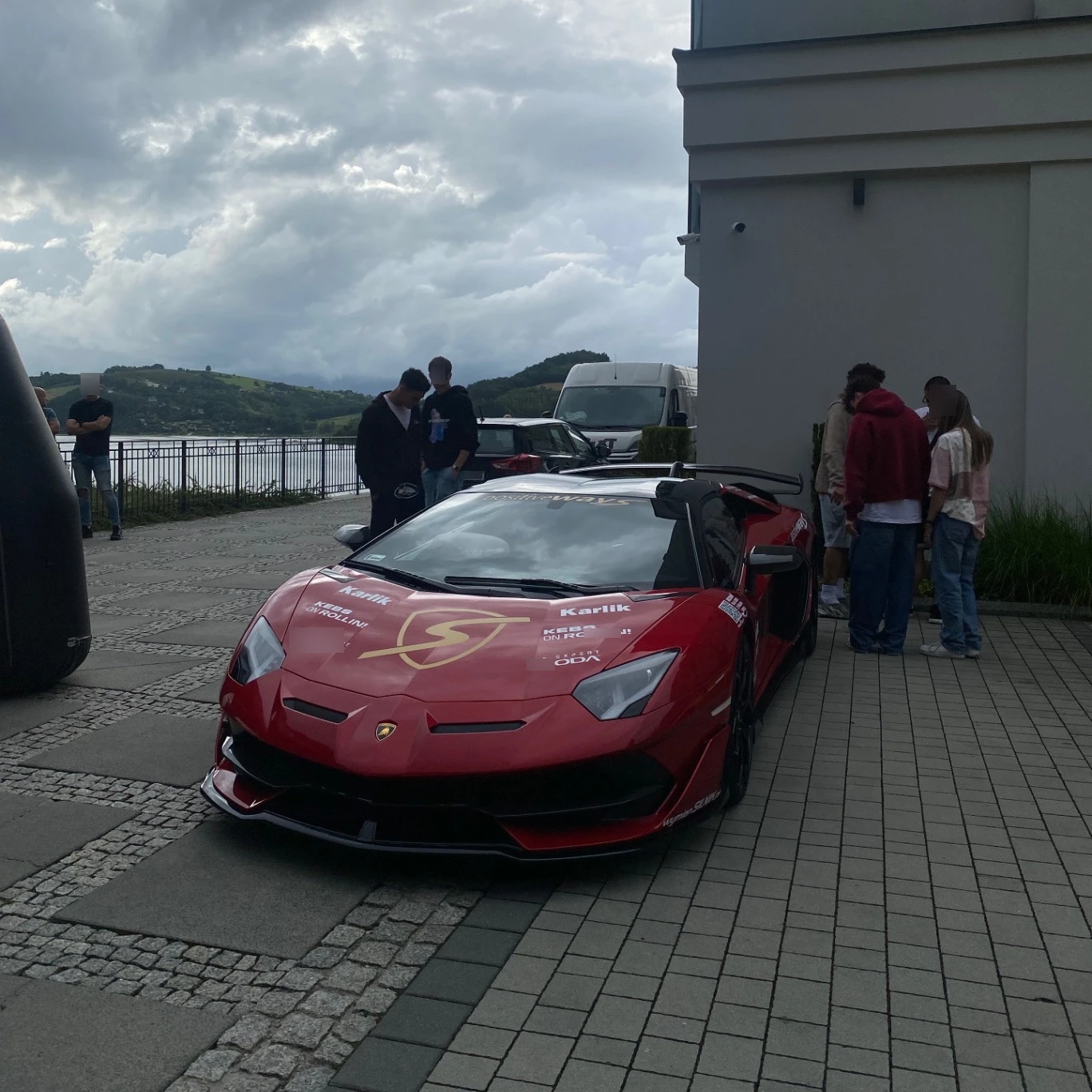 Lamborghini Aventador SVJ spotted in Gródek nad Dunajcem, Polska