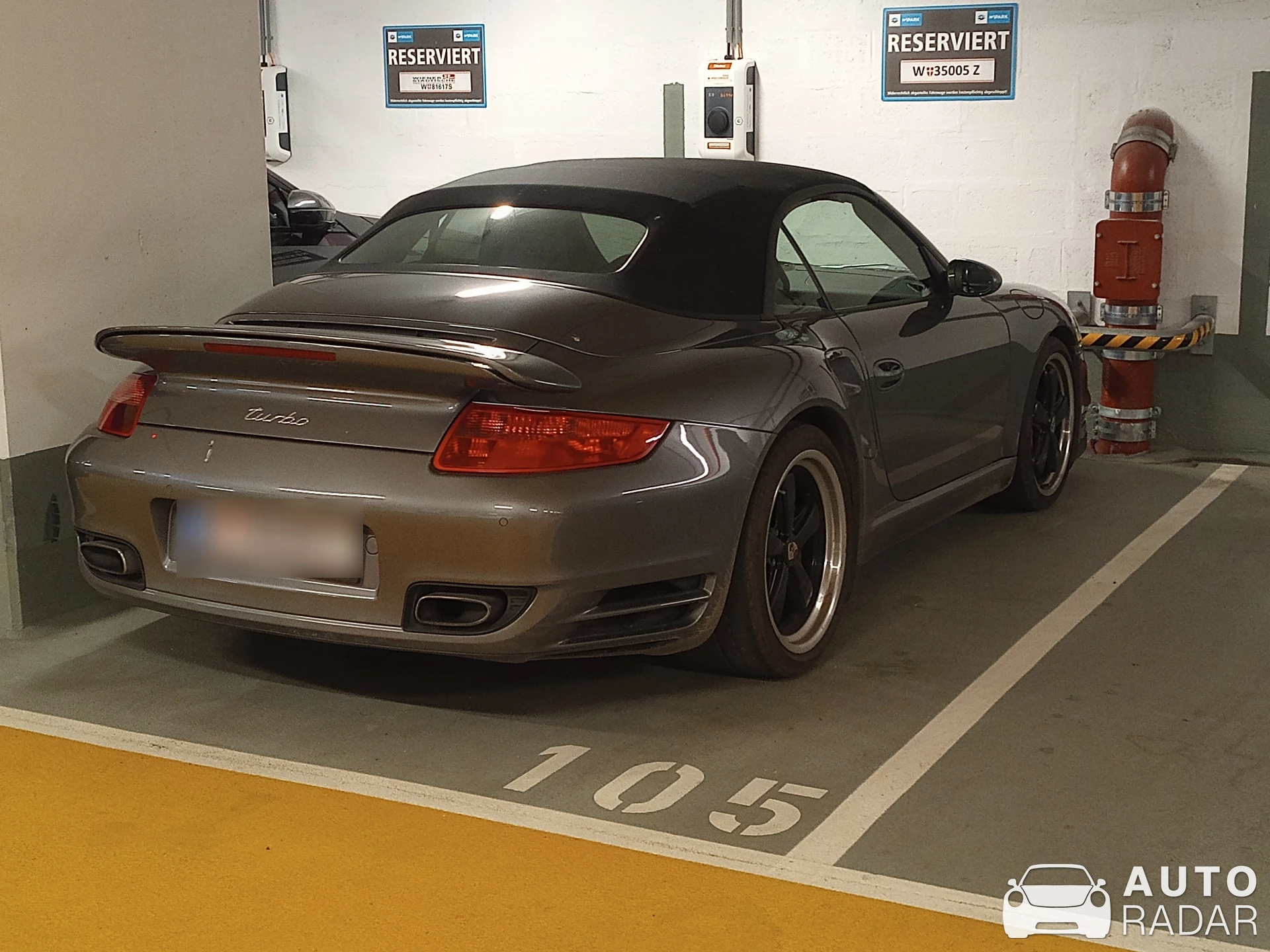 Porsche 997 Turbo S Cabriolet spotted in Vienna, Austria