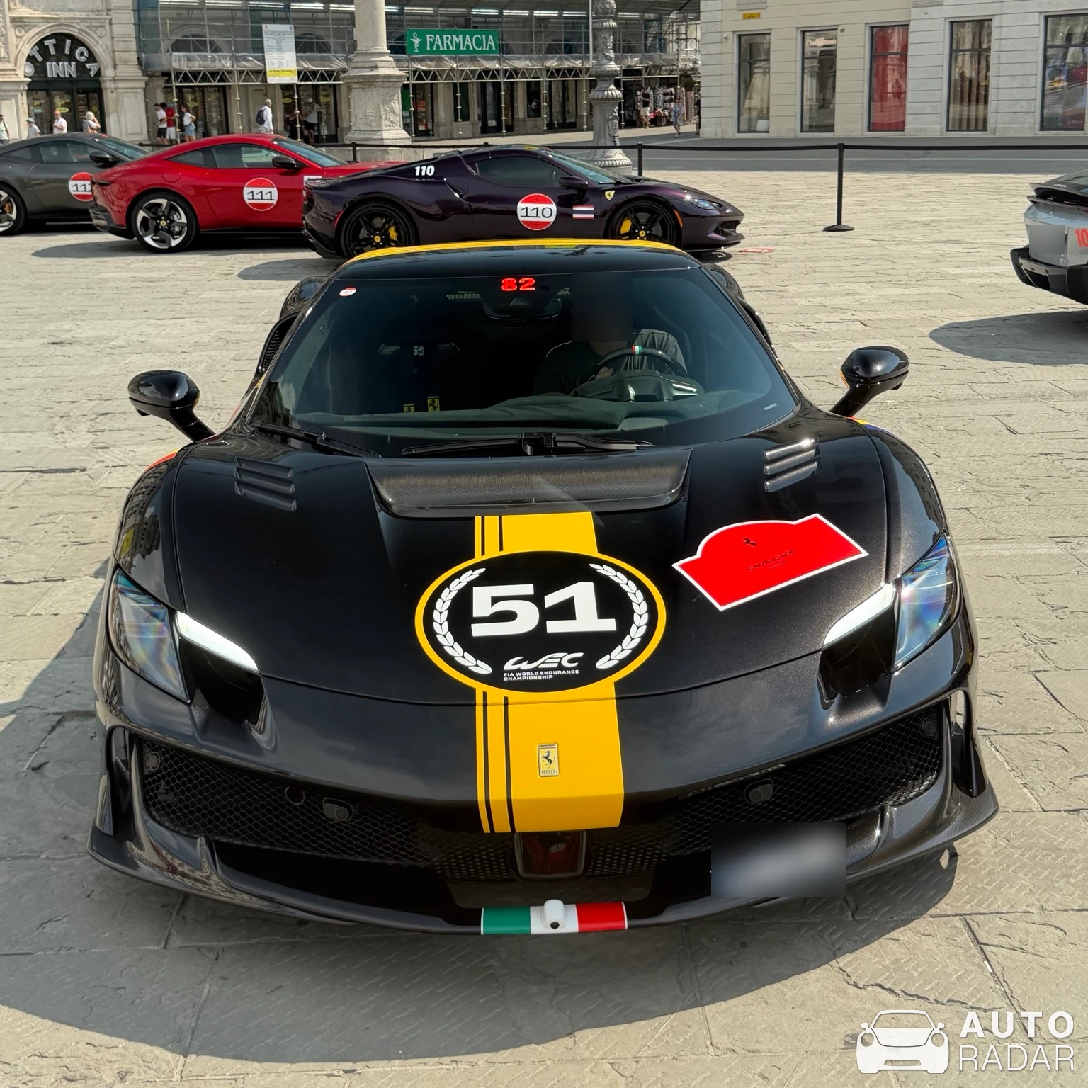 Ferrari 296 Speciale Piloti spotted in Trieste