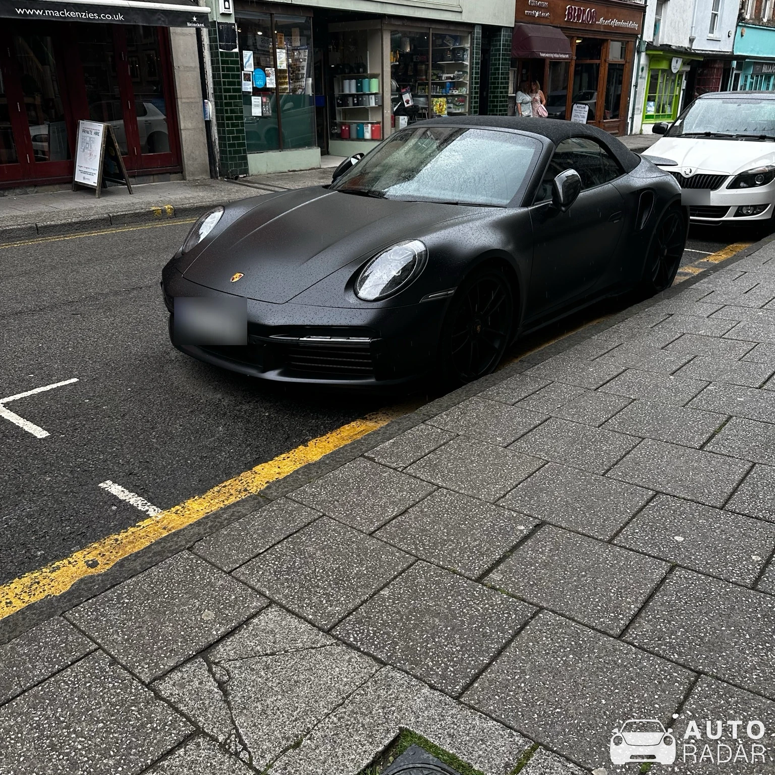 Porsche 992 Turbo Cabriolet MkI spotted in Swindon