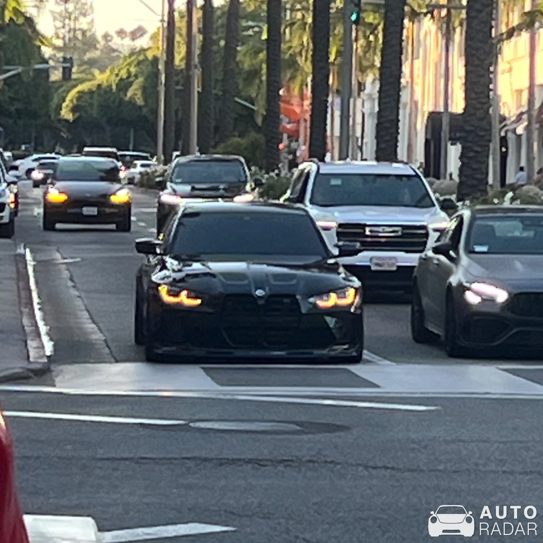 BMW M3 G80 Sedan spotted in Beverly Hills, United States