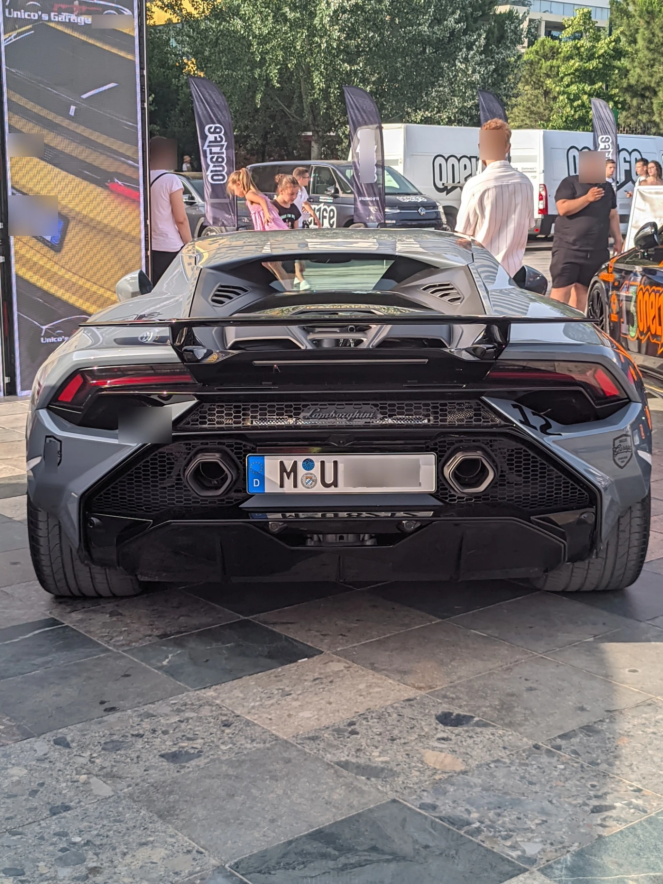 Lamborghini Huracán LP640-2 Tecnica spotted in Tiranë, Albania