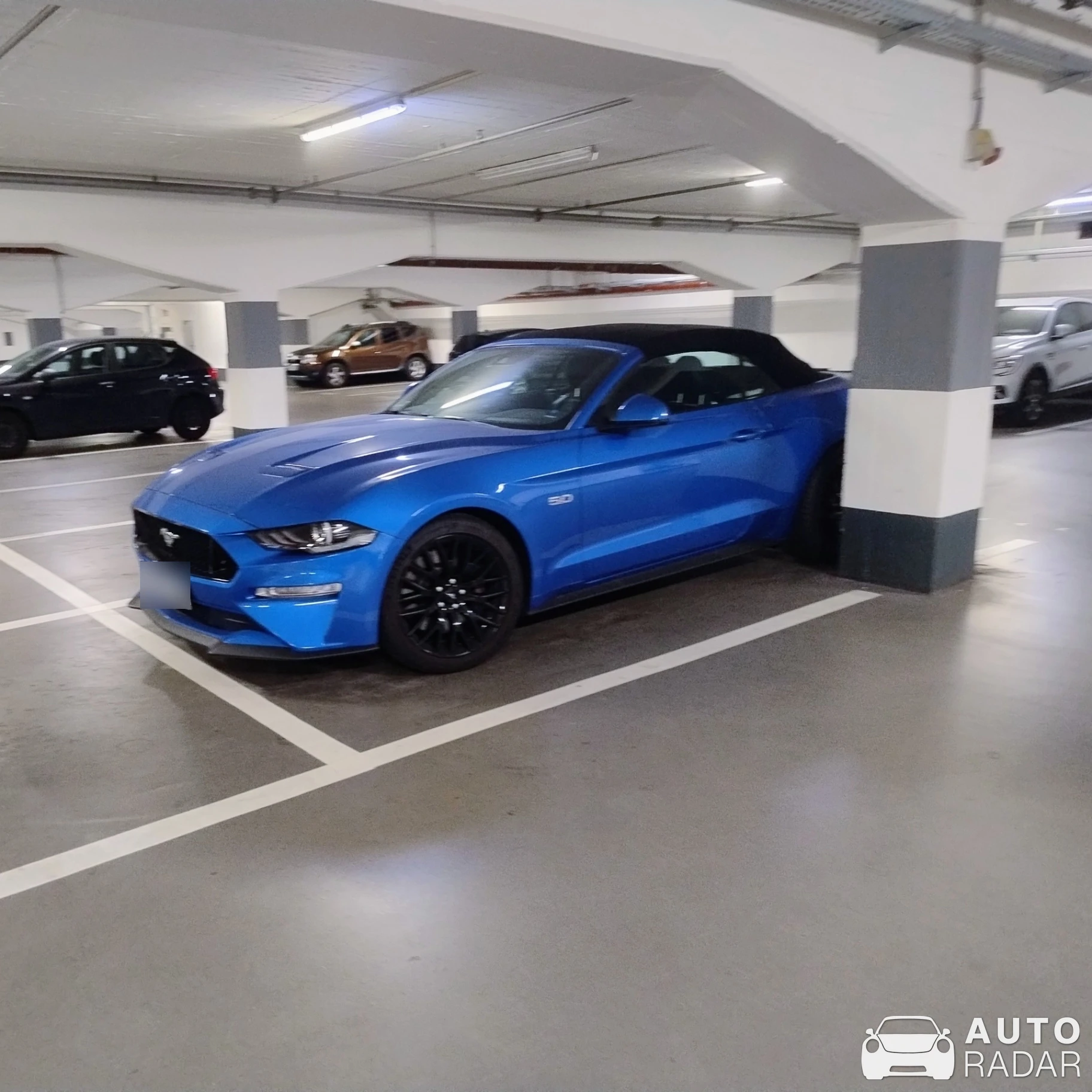 Ford Mustang GT Convertible spotted in Bielefeld, Germany