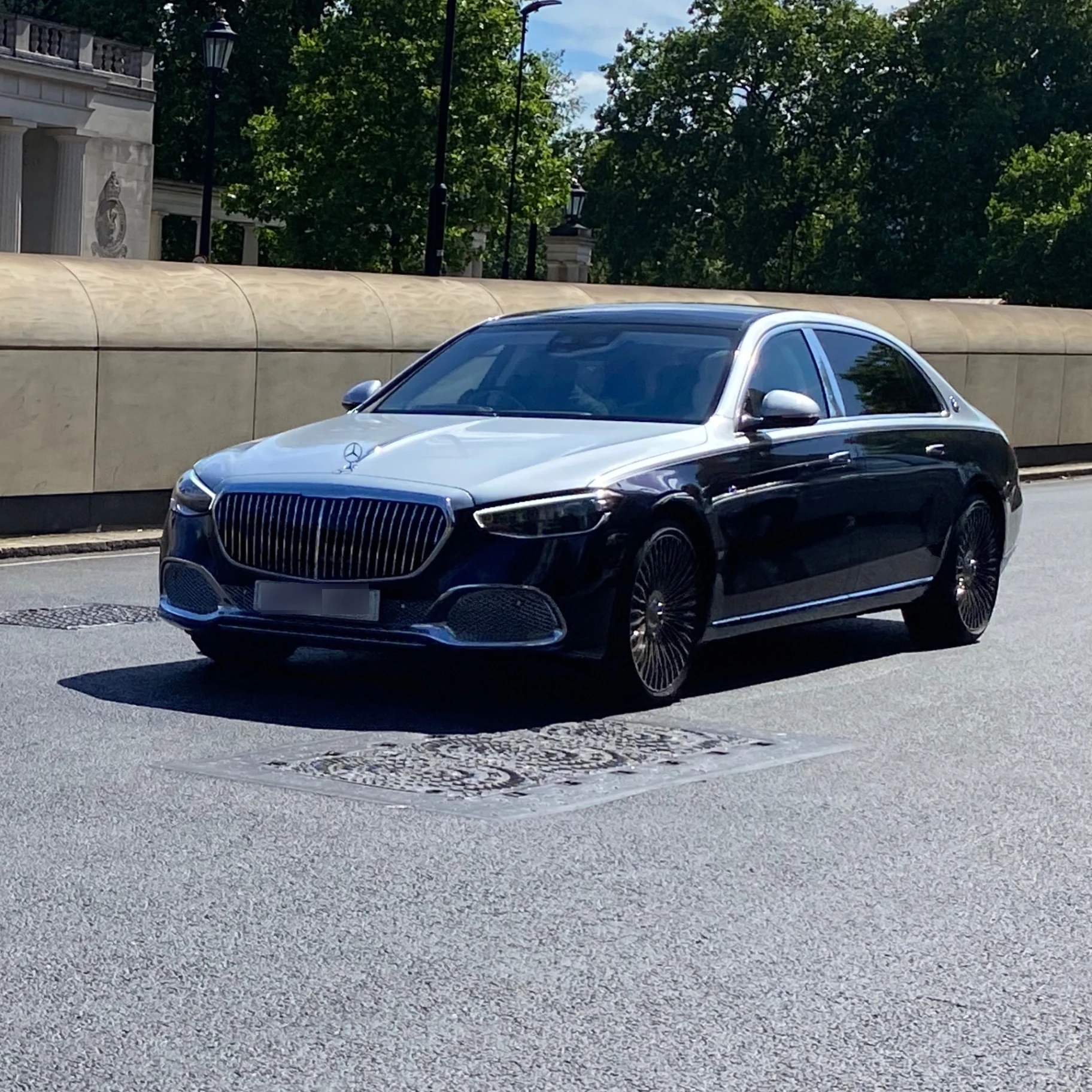 Mercedes-Maybach S 680 spotted in Mayfair, United Kingdom