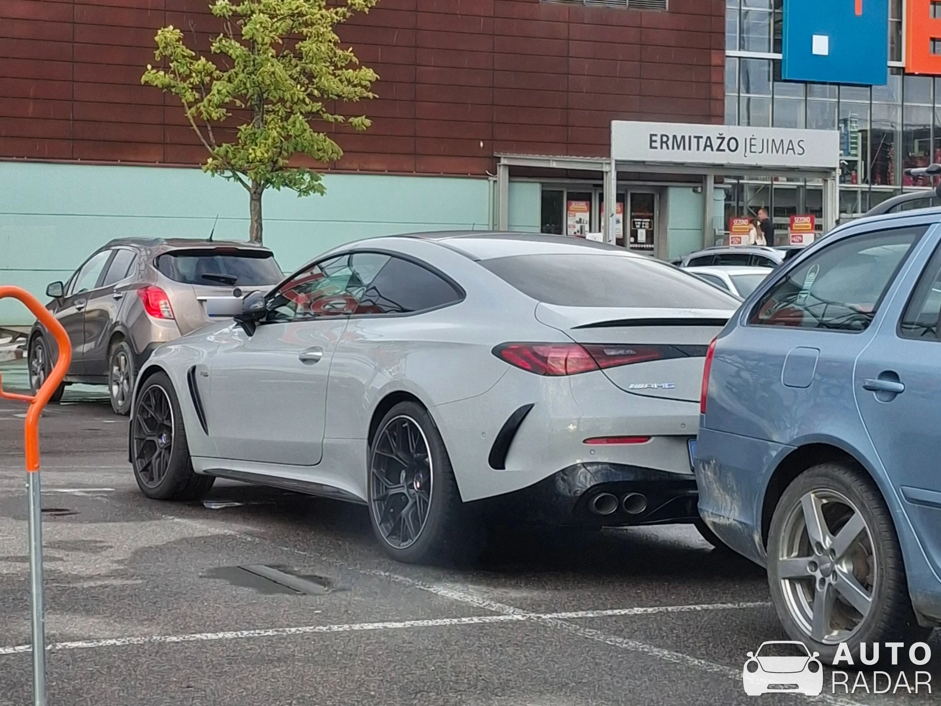 Mercedes-AMG CLE 53 Coupé C206 spotted in Vilnius