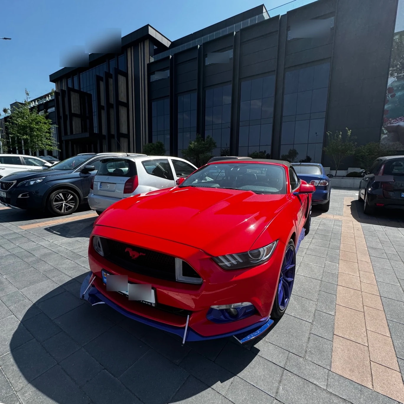 Ford Mustang 2.3 Ecoboost Convertible spotted in Chișinău, Moldova