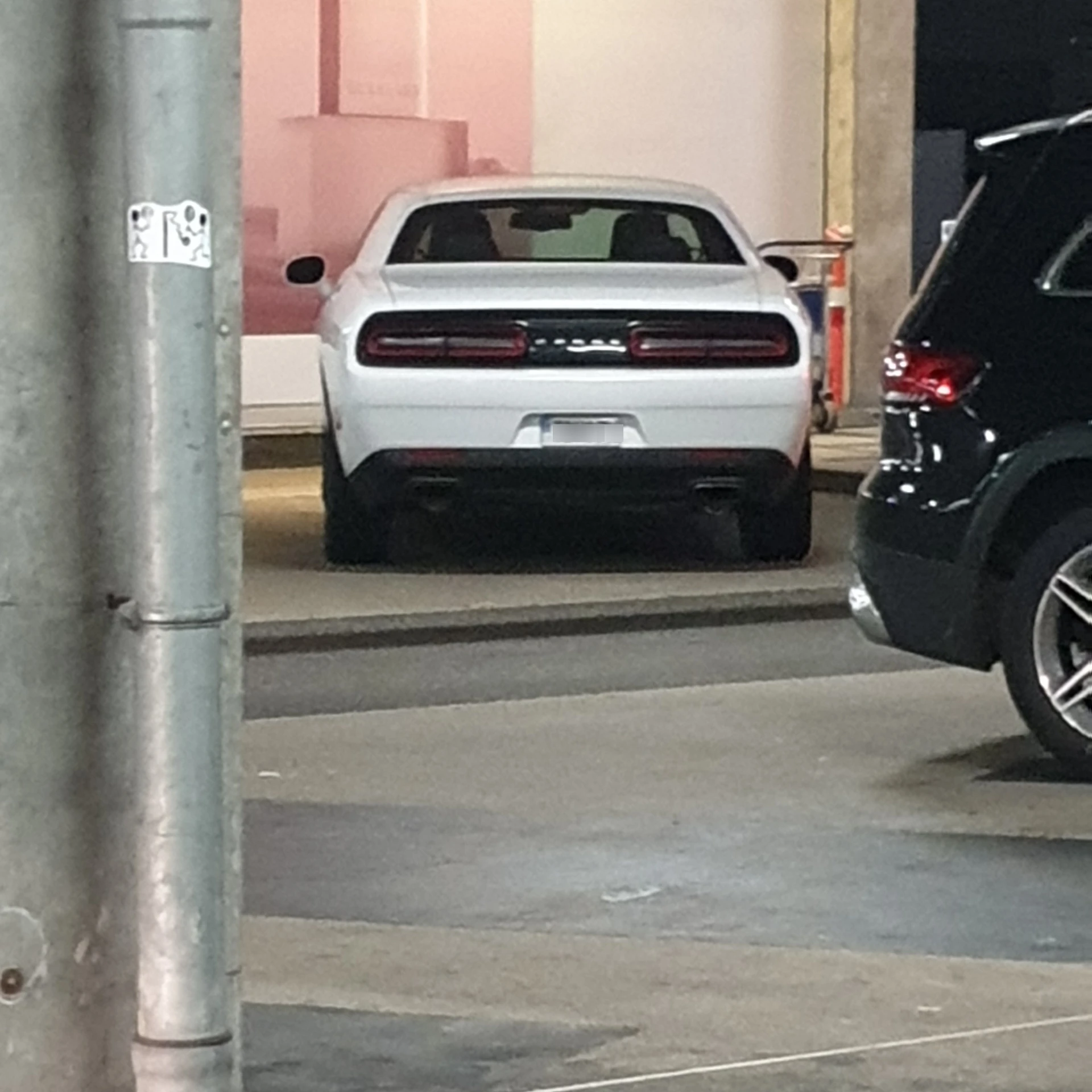 Dodge Challenger spotted in Kastrup, Denmark