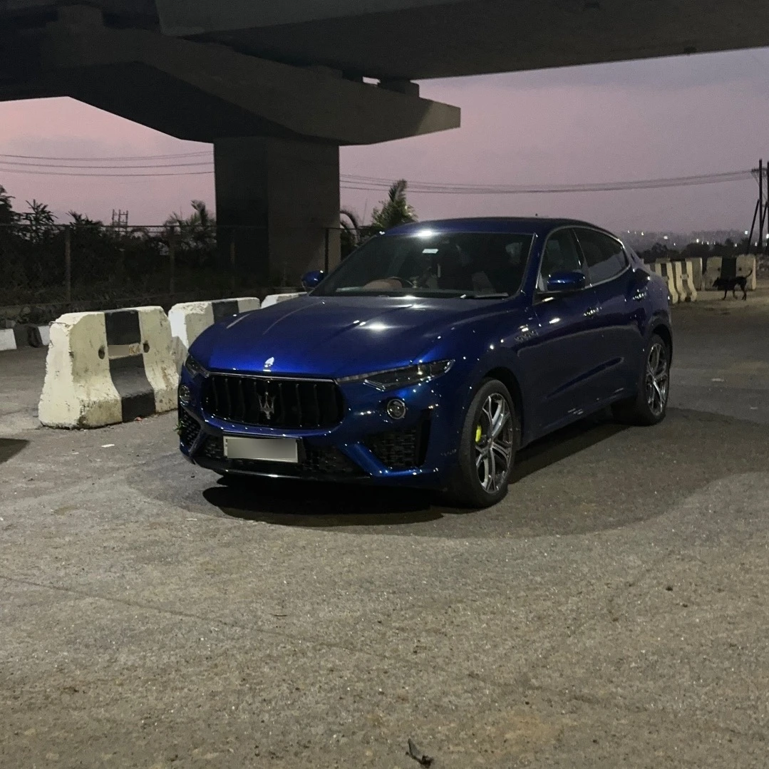 Maserati Levante spotted in Navi Mumbai, India