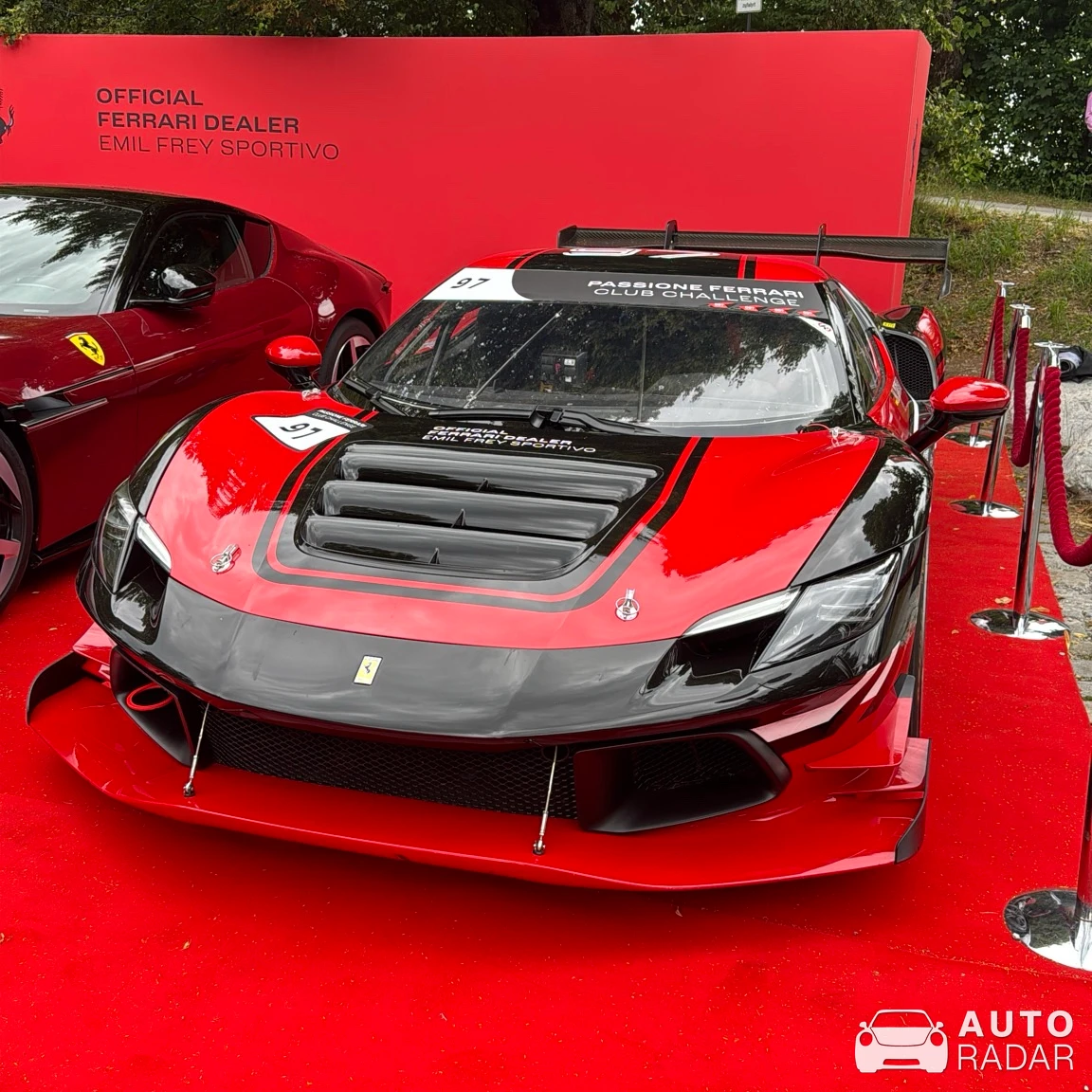 Ferrari 296 Challenge spotted in Gmund am Tegernsee