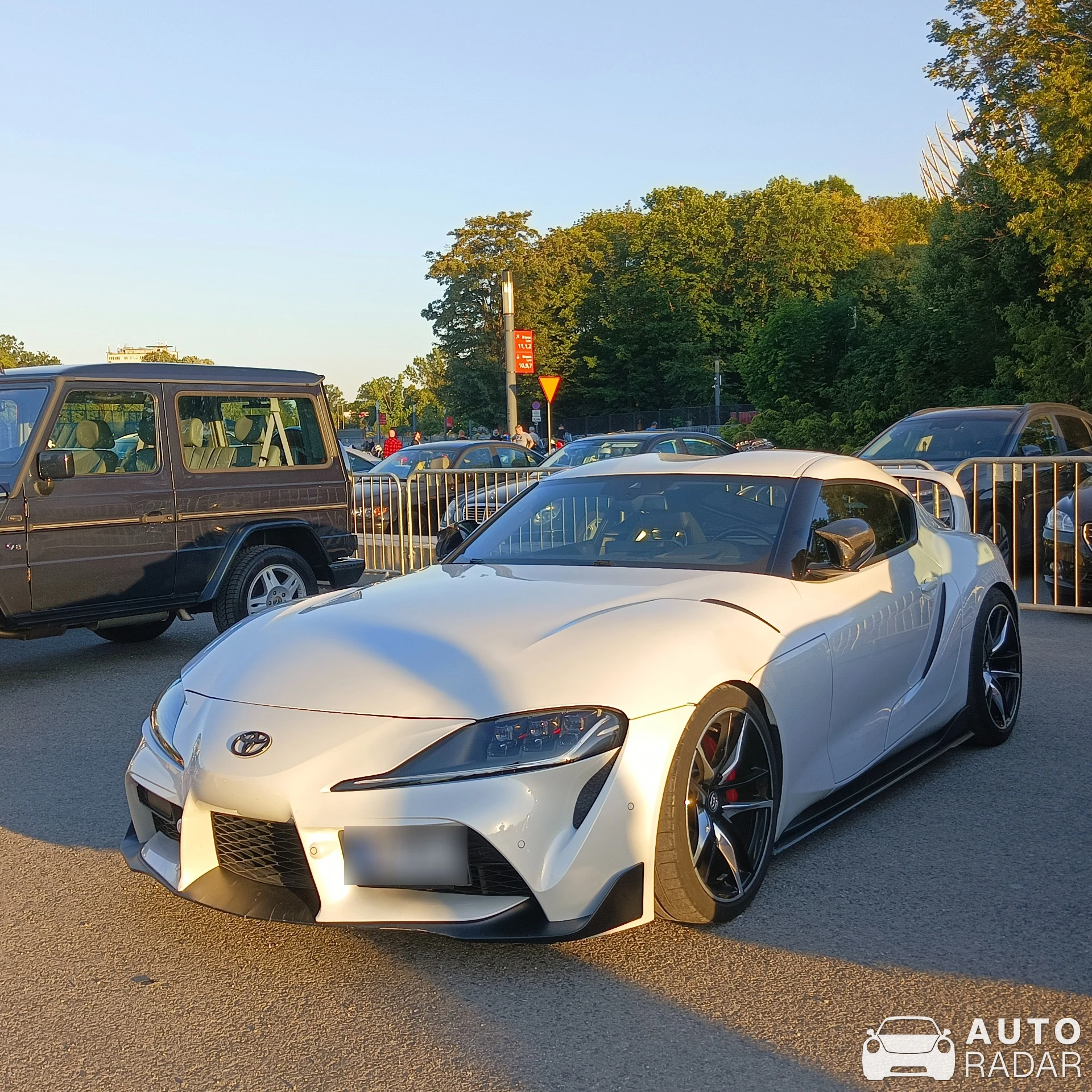 Toyota GR Supra A90 spotted in Warsaw