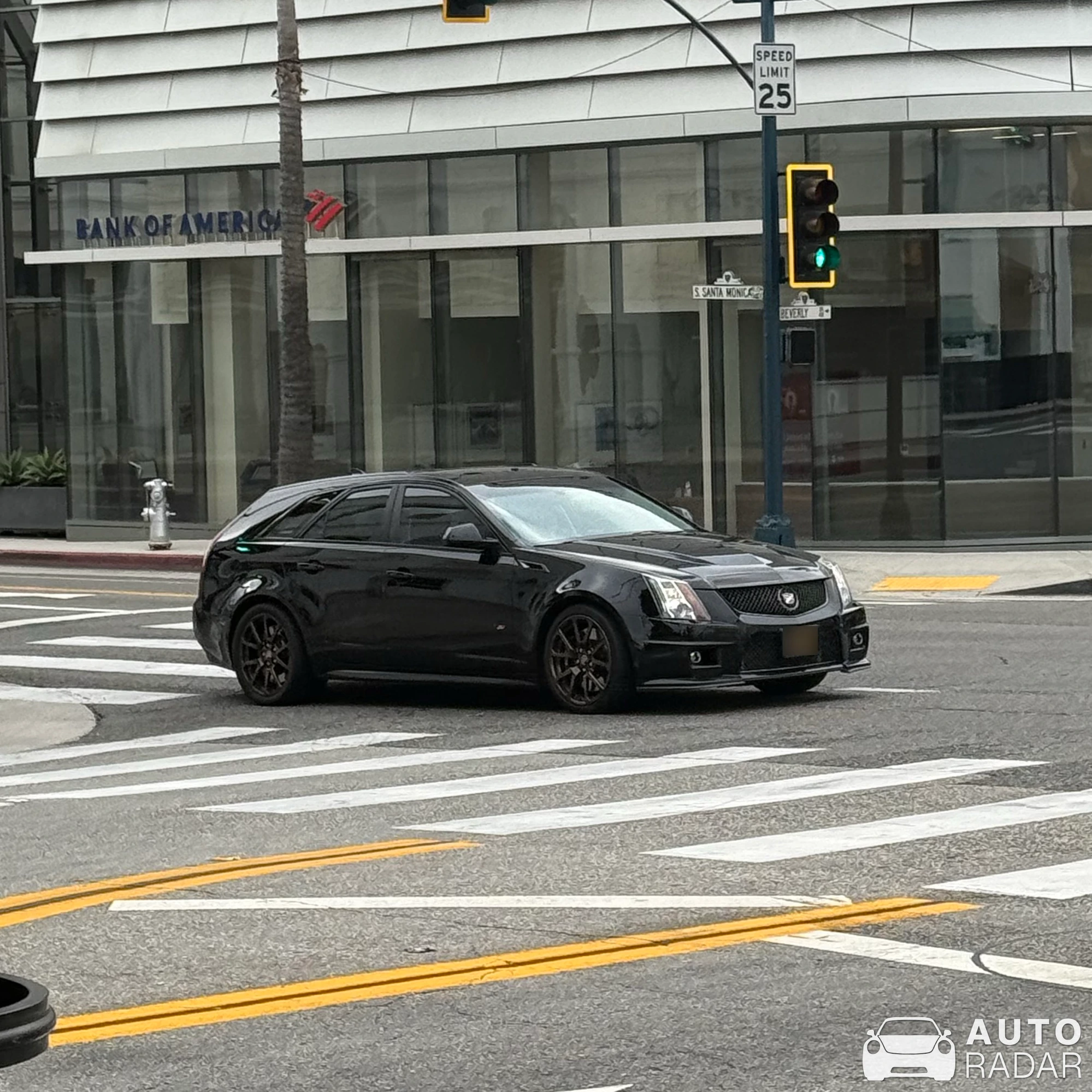 Cadillac CTS-V Sport Wagon spotted in Beverly Hills