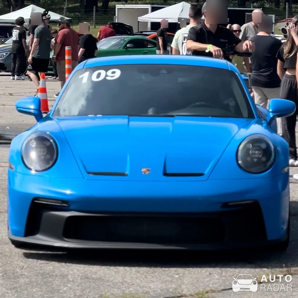 Porsche 992 GT3 spotted in Messines