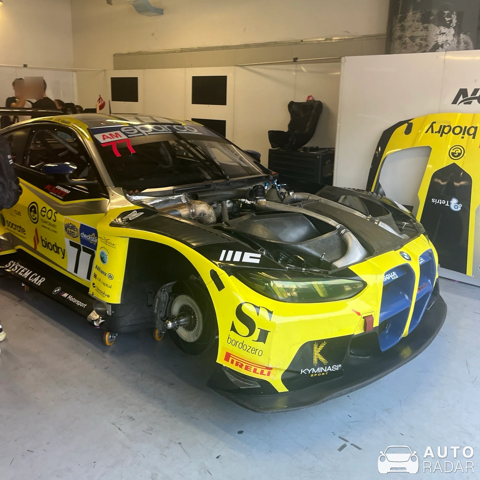 BMW M4 G82 GT3 Evo spotted in Monza