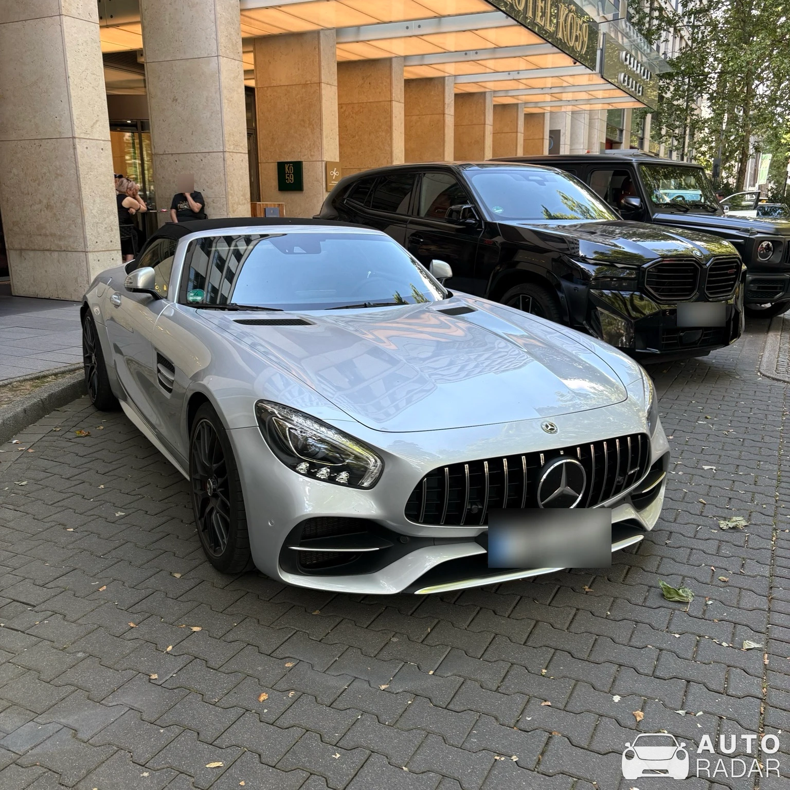 Mercedes-AMG GT C Roadster R190 spotted in Düsseldorf