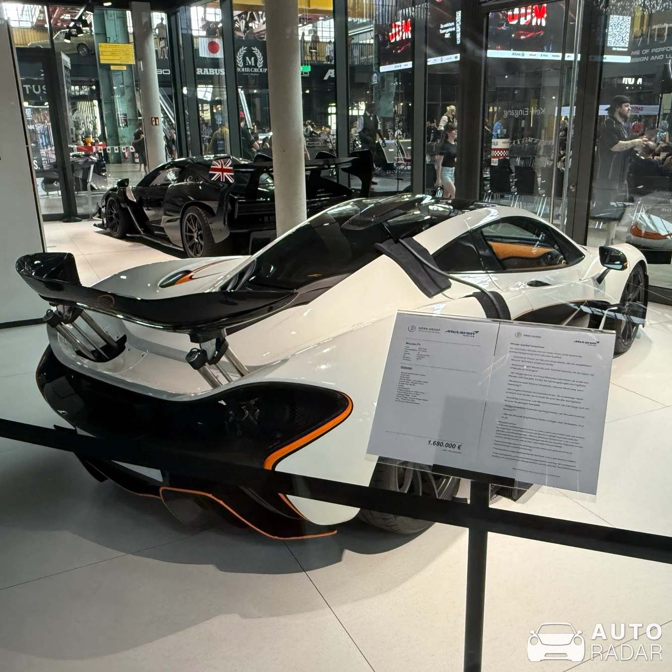 McLaren P1 spotted in München