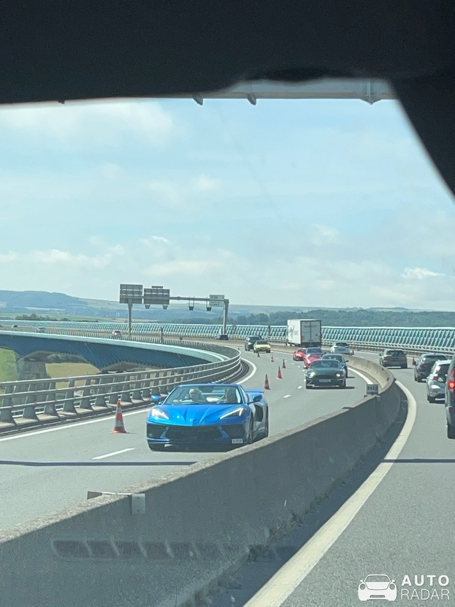 Chevrolet Corvette C8 Stingray Convertible spotted in Echinghen