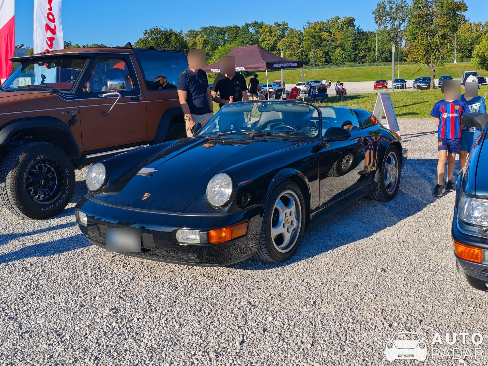 Porsche 964 Speedster spotted in Warszawa