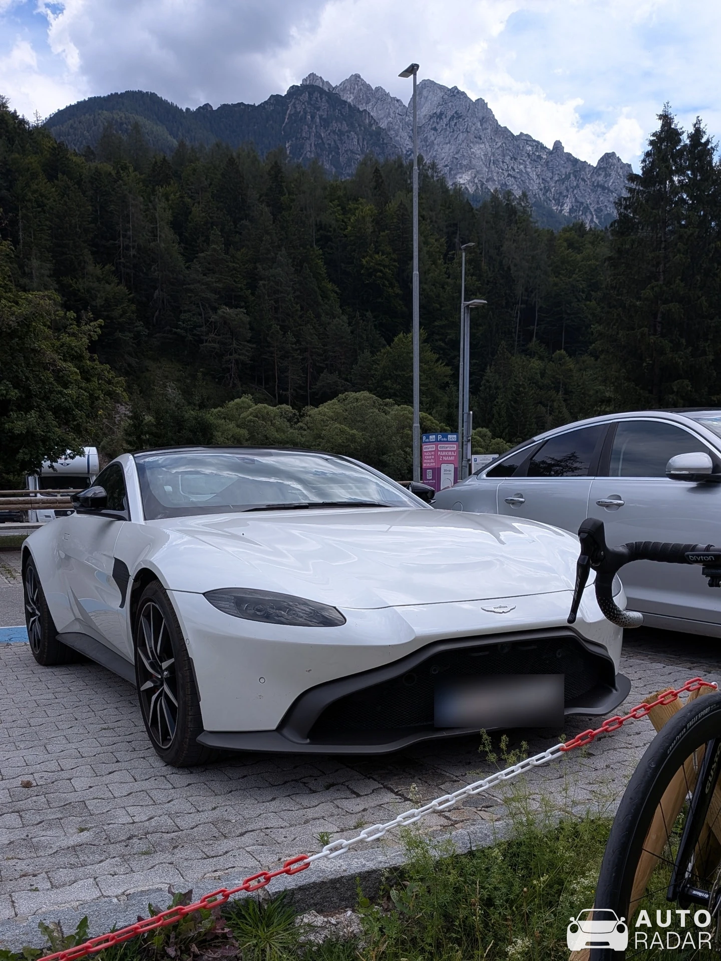 Aston Martin V8 Vantage spotted in Finkenstein am Faaker See