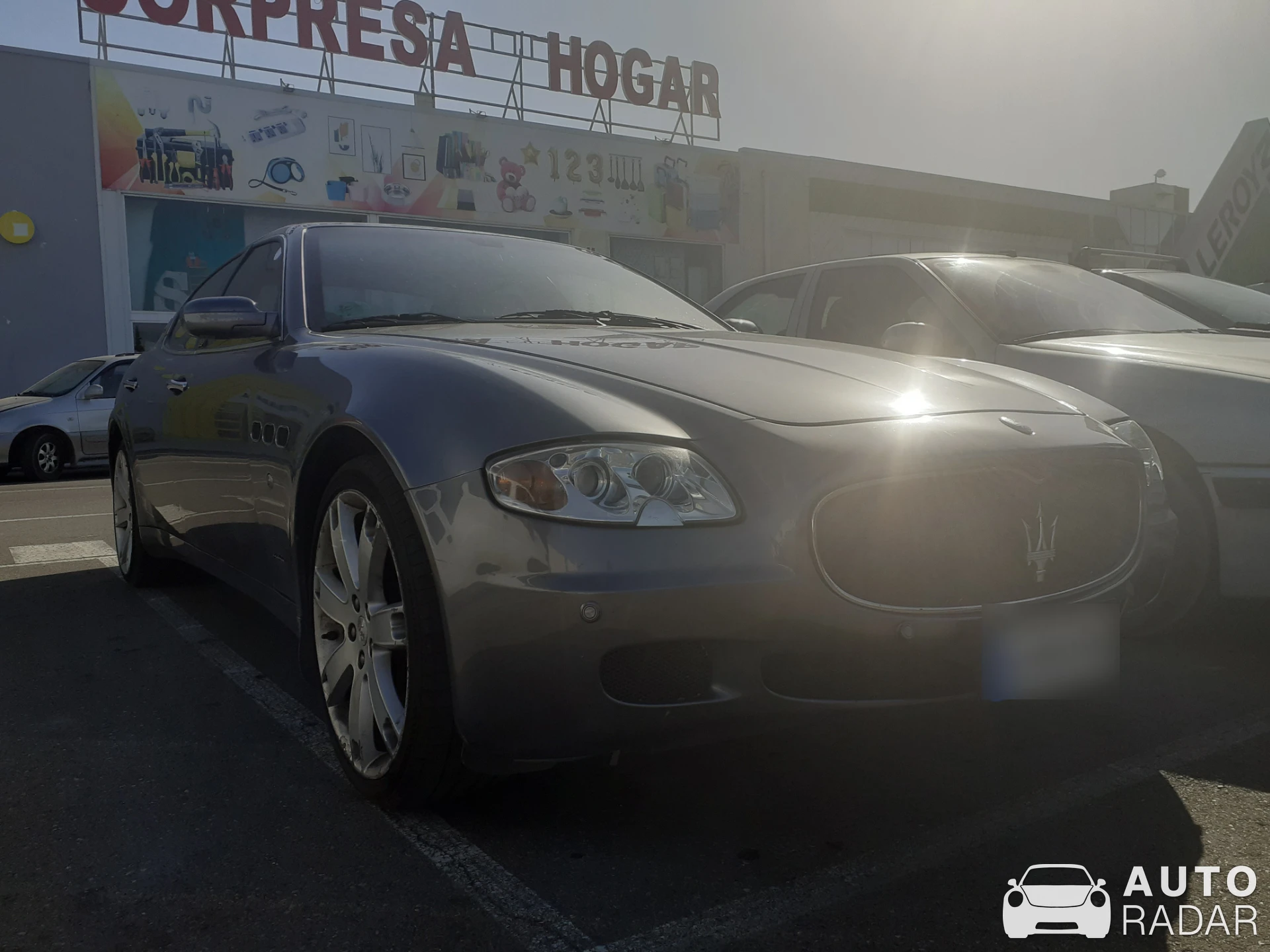 Maserati Quattroporte spotted in Zaragoza