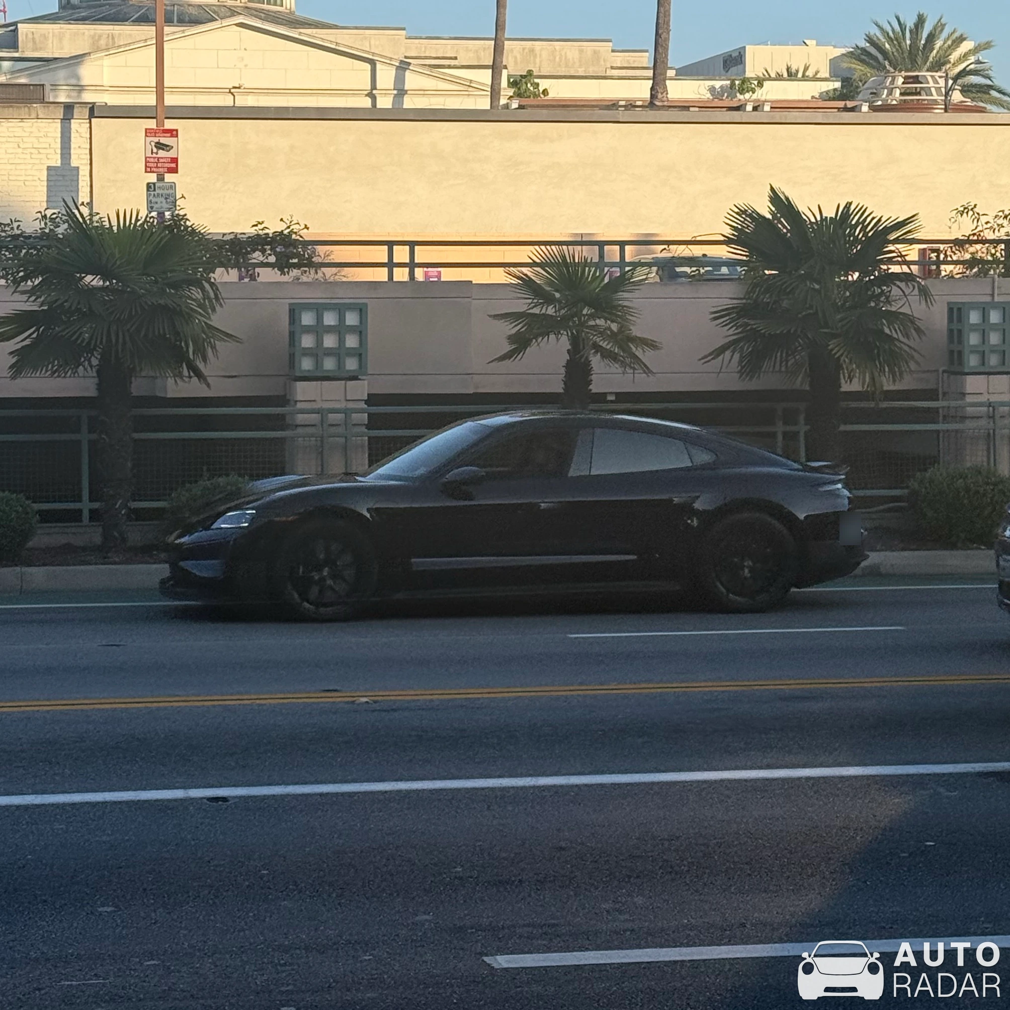 Porsche Taycan Turbo GT spotted in Beverly Hills