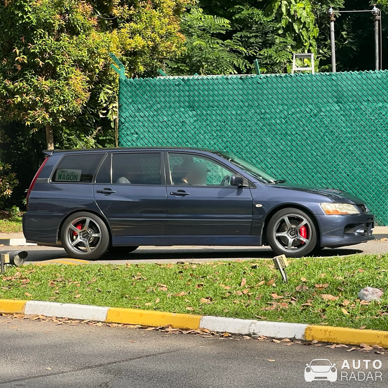 Mitsubishi Lancer Evolution IX Wagon GT spotted in Singapore