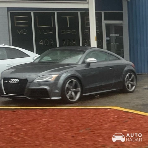 Audi TT-RS spotted in Calgary