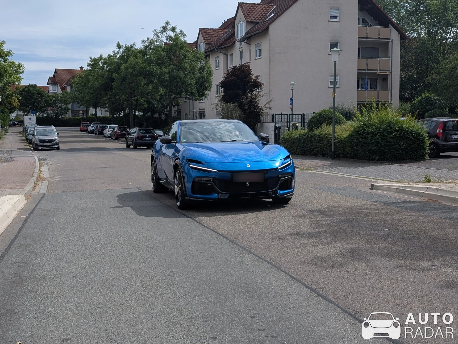 Ferrari Purosangue spotted in Offenbach am Main
