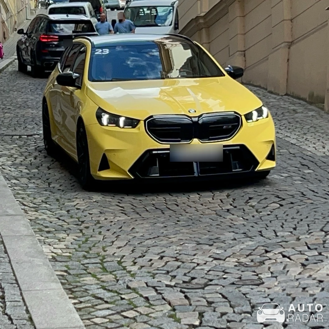 BMW M5 G90 spotted in Karlovy Vary