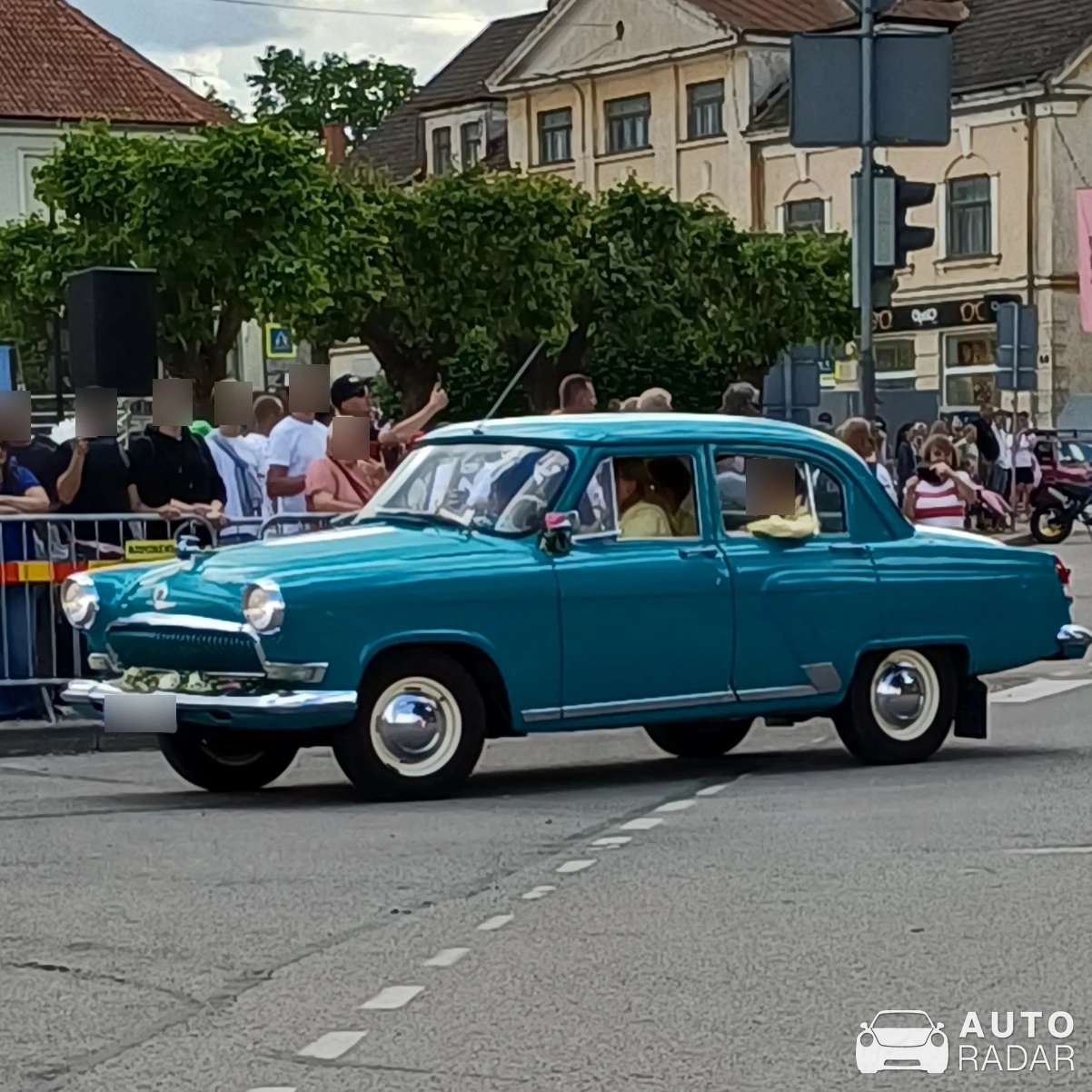 GAZ 21 Volga spotted in Saldus