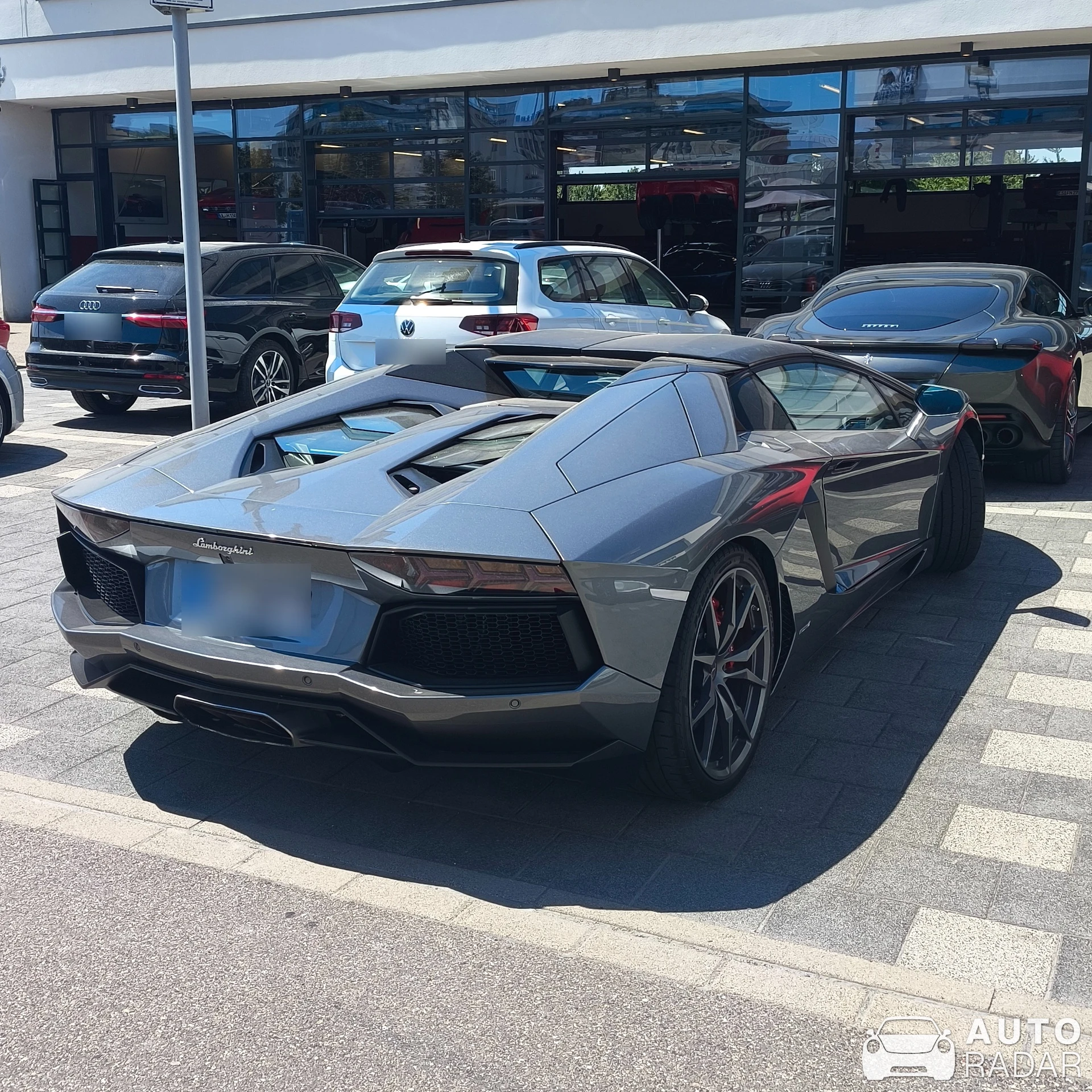 Lamborghini Aventador LP700-4 Roadster spotted in Tübingen
