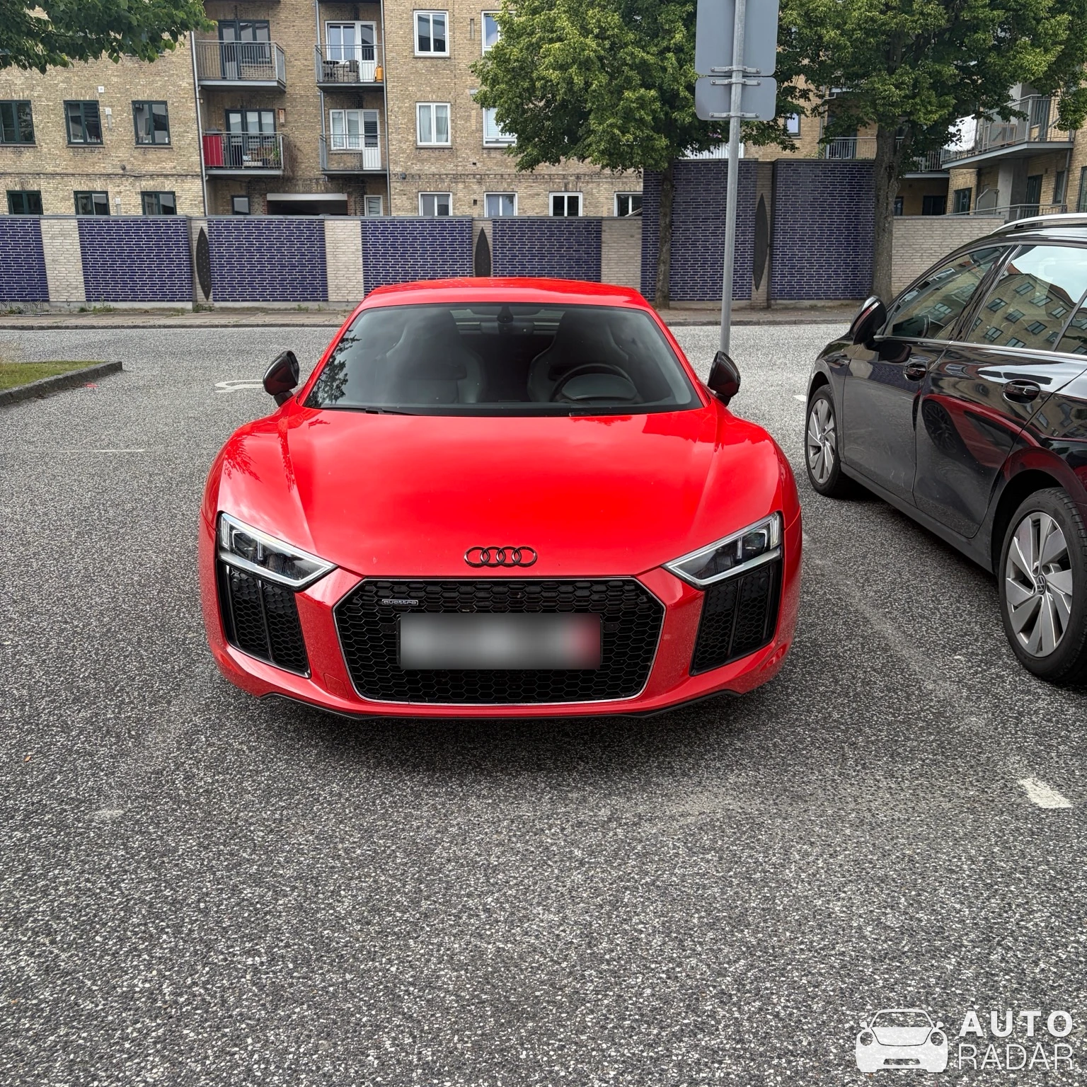 Audi R8 V10 spotted in Aalborg