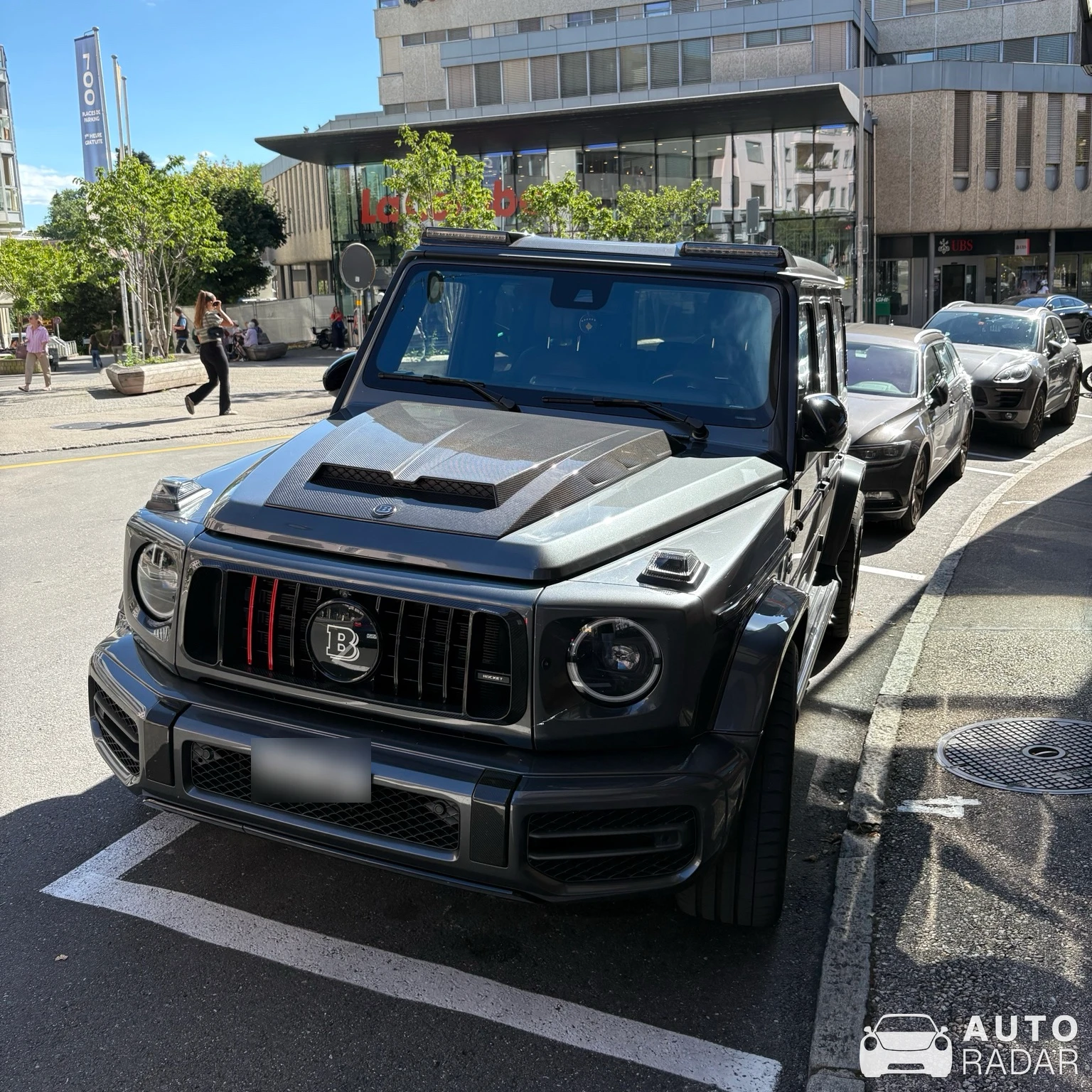 Mercedes-AMG Brabus GLE spotted in Nyon
