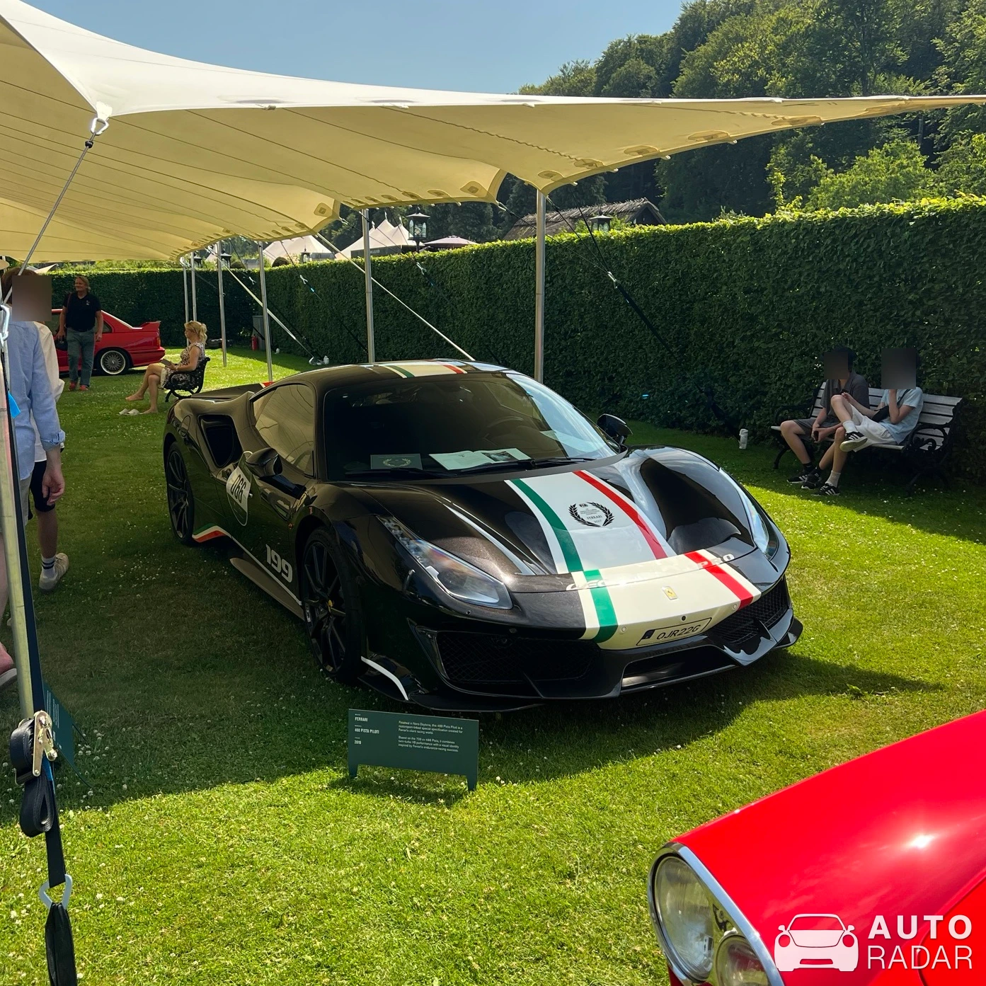 Ferrari 488 Pista Piloti spotted in Båstad