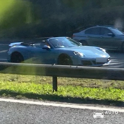Porsche 991 Carrera Cabriolet MkII spotted in Orpington