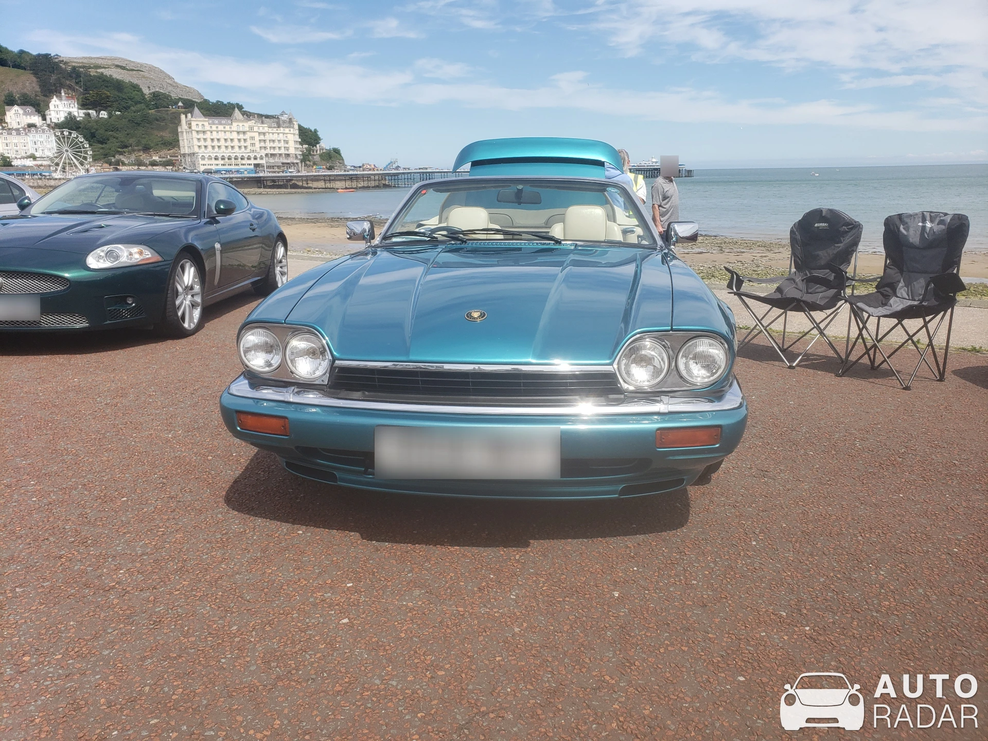 Jaguar XKR Convertible spotted in Llandudno