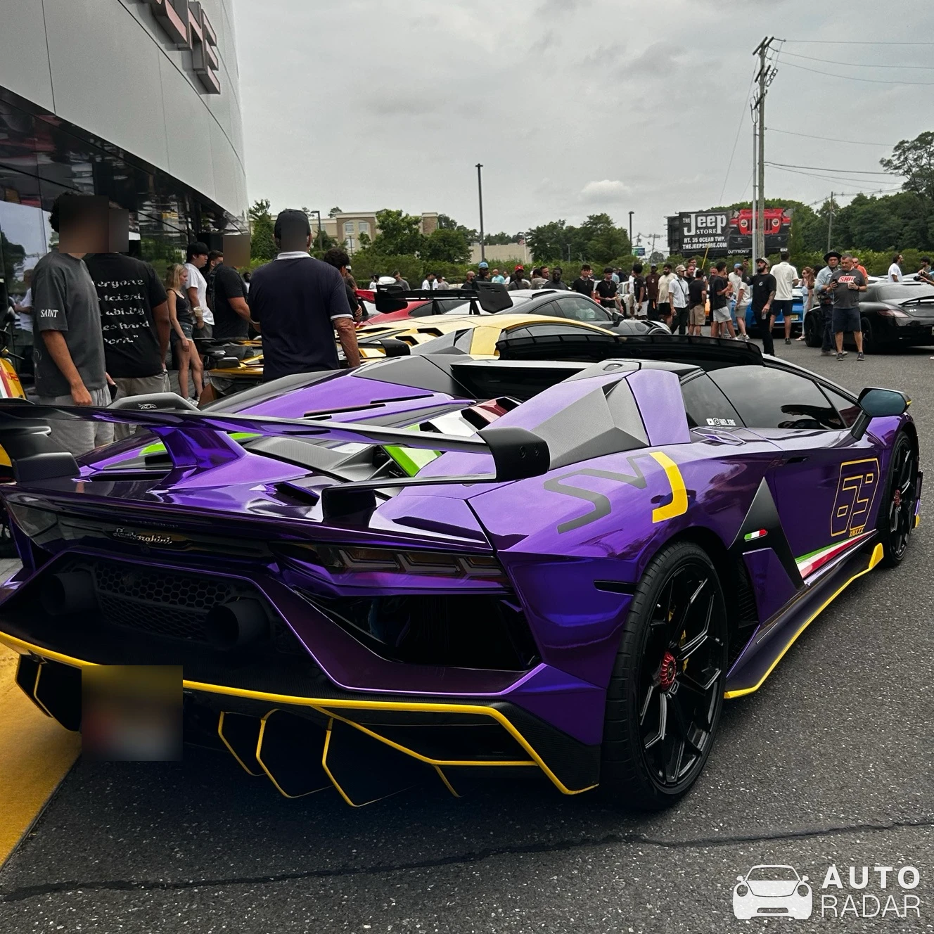 Lamborghini Aventador spotted in West Long Branch
