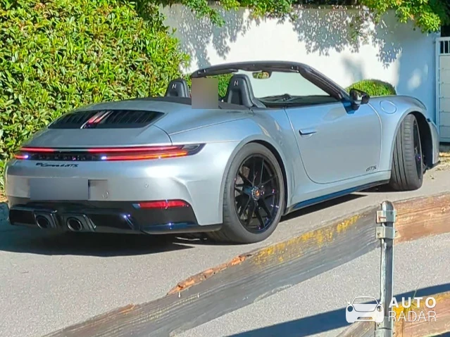 Porsche 992 Carrera 4 GTS Cabriolet MkI spotted in Rottenburg am Neckar
