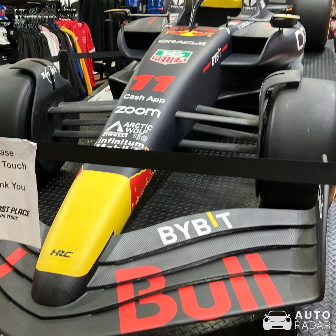 Red Bull Racing RB18 spotted in Las Vegas