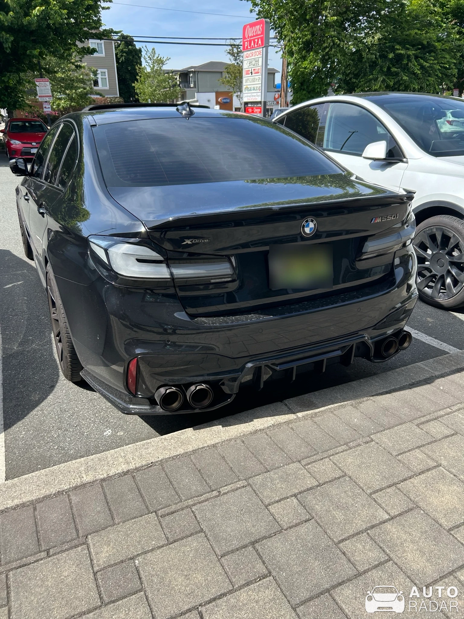BMW 5 Series M550i G30 spotted in New Westminster