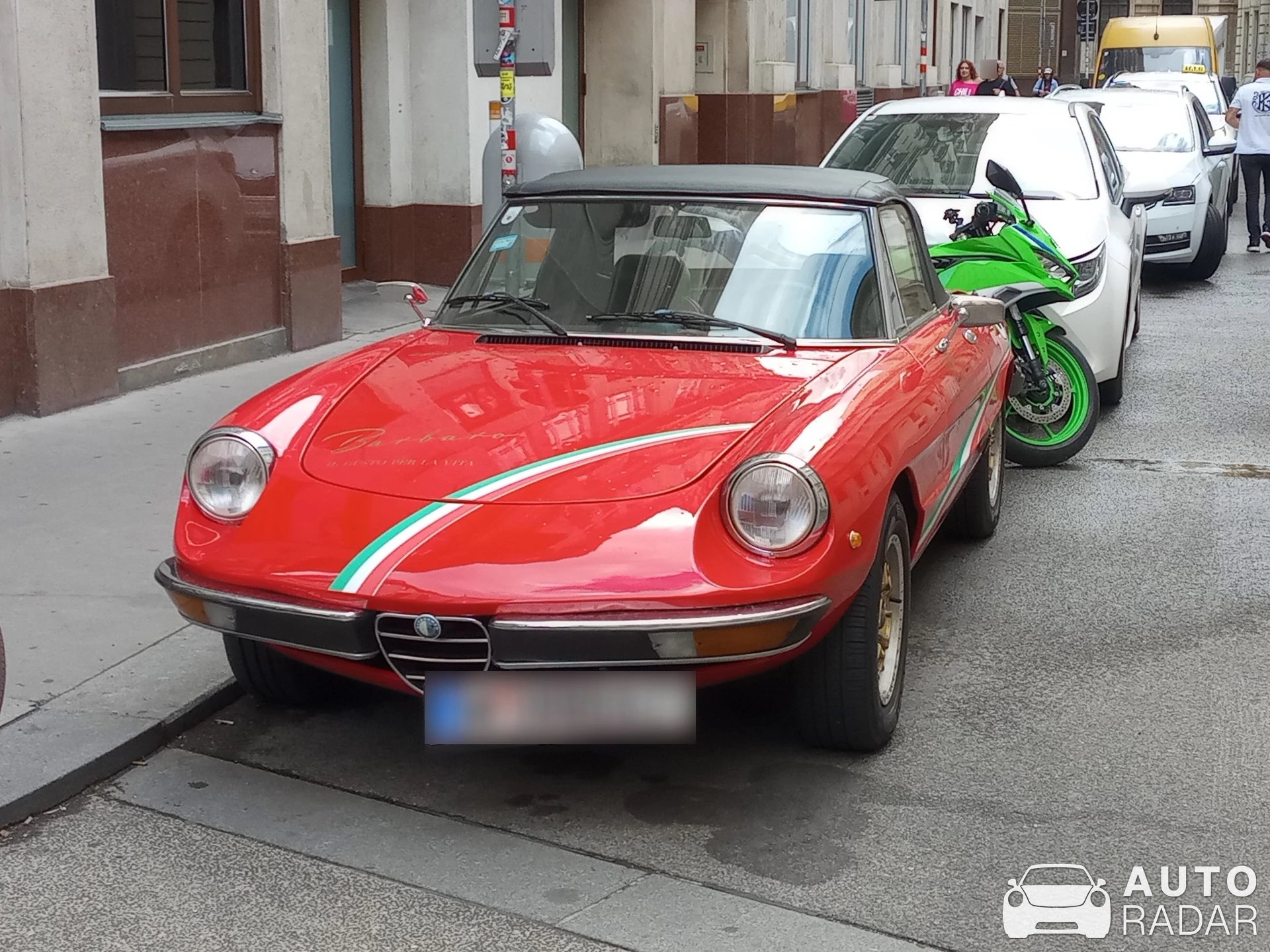 Alfa Romeo 8C Spider spotted in Vienna