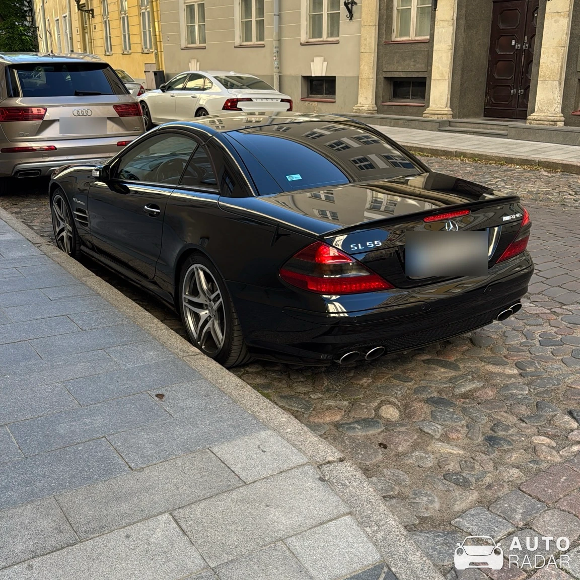 Mercedes-Benz SL 55 AMG R230 spotted in Tallinn