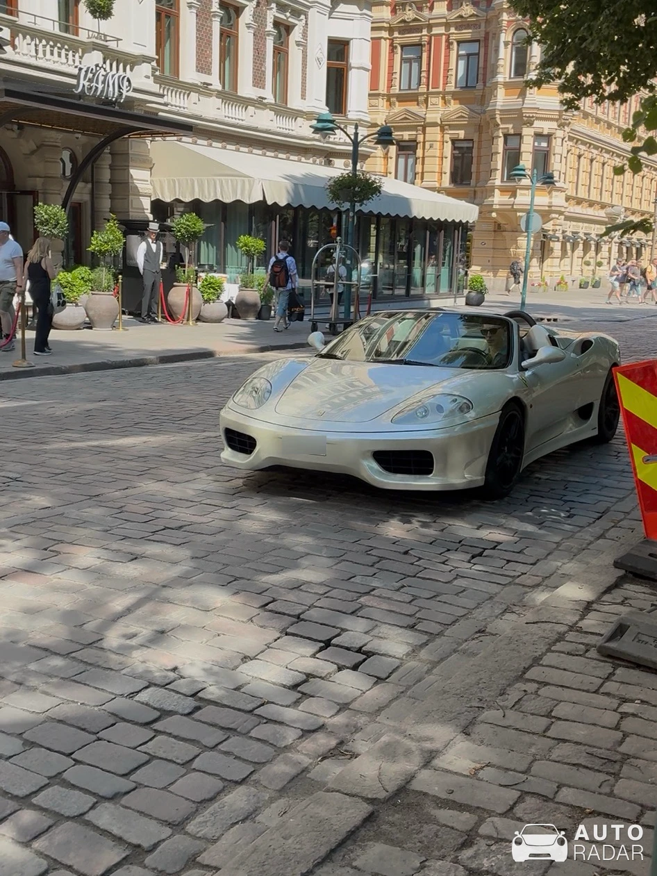 Ferrari 360 Spider spotted in Helsinki