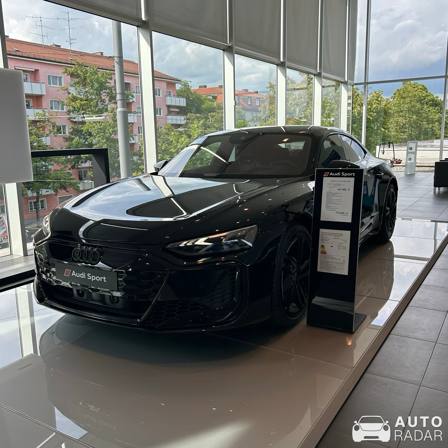 Audi RS E-Tron GT spotted in München