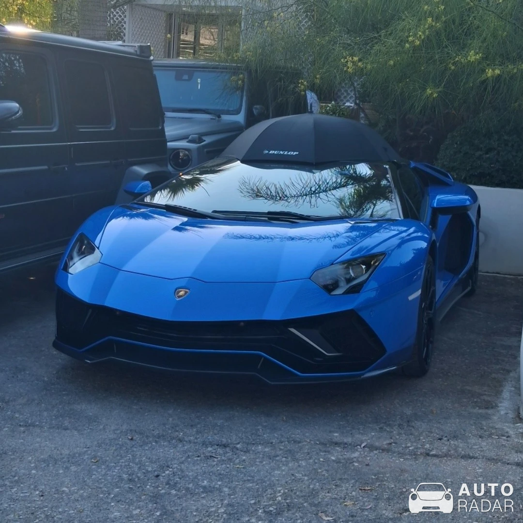 Lamborghini Aventador LP780-4 Ultimae Roadster spotted in Voula
