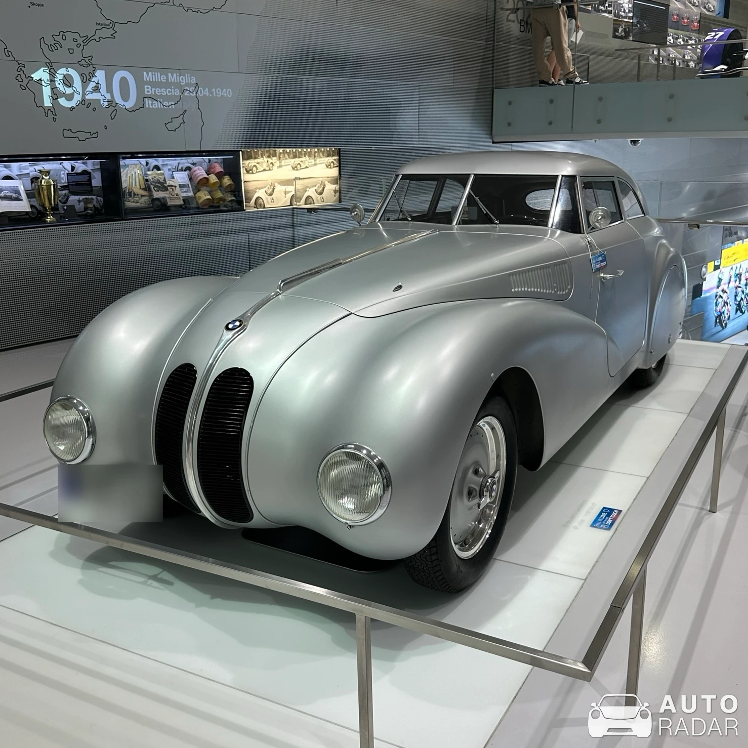 BMW 328 Mille Miglia Coupé spotted in München