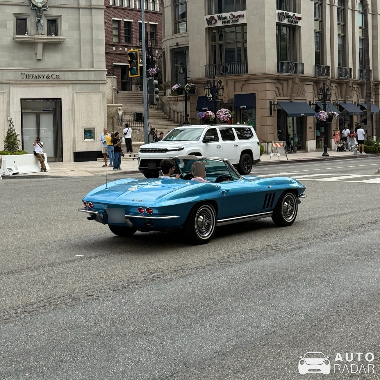 Chevrolet Corvette C2 Stingray Convertible spotted in Beverly Hills