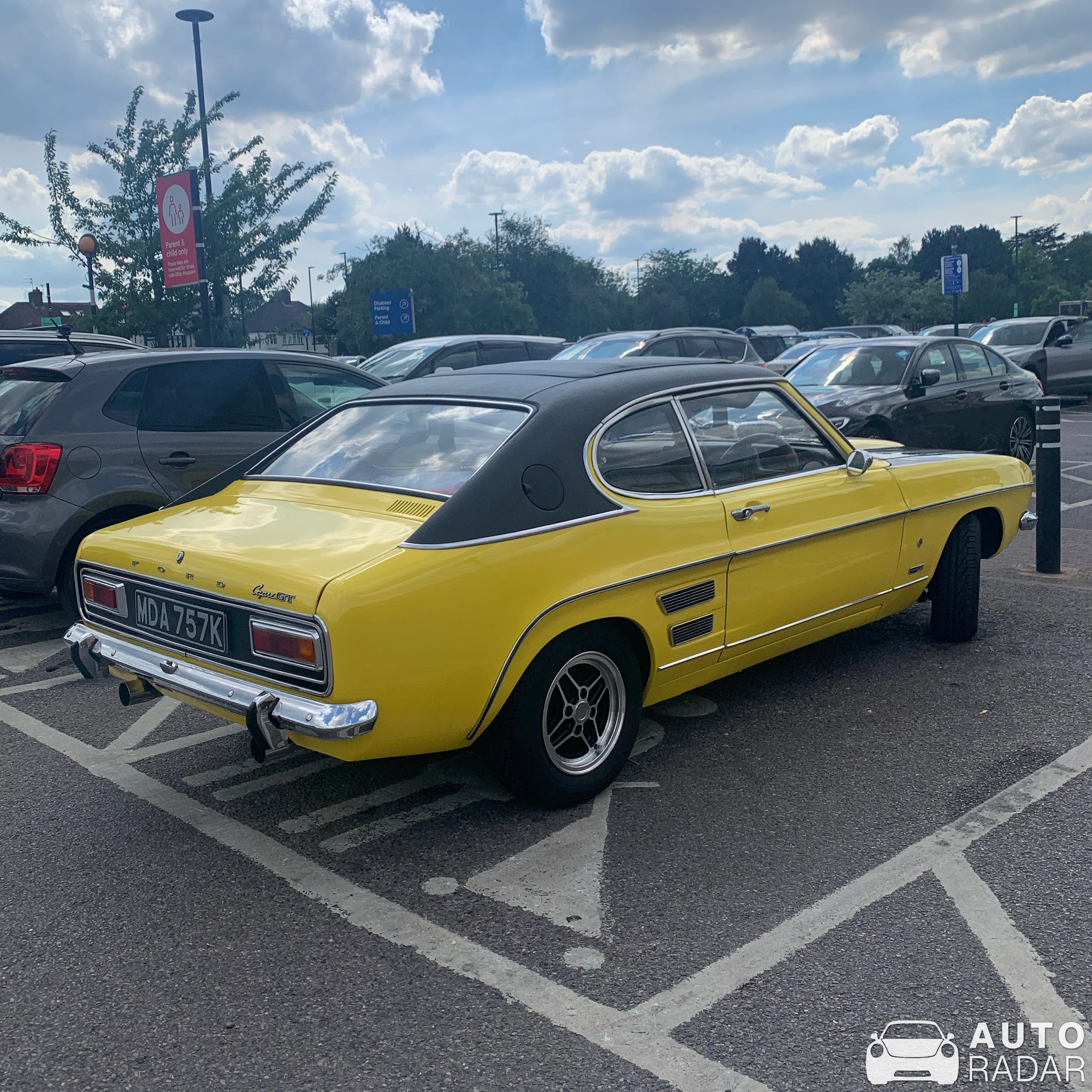 Ford Capri spotted in London