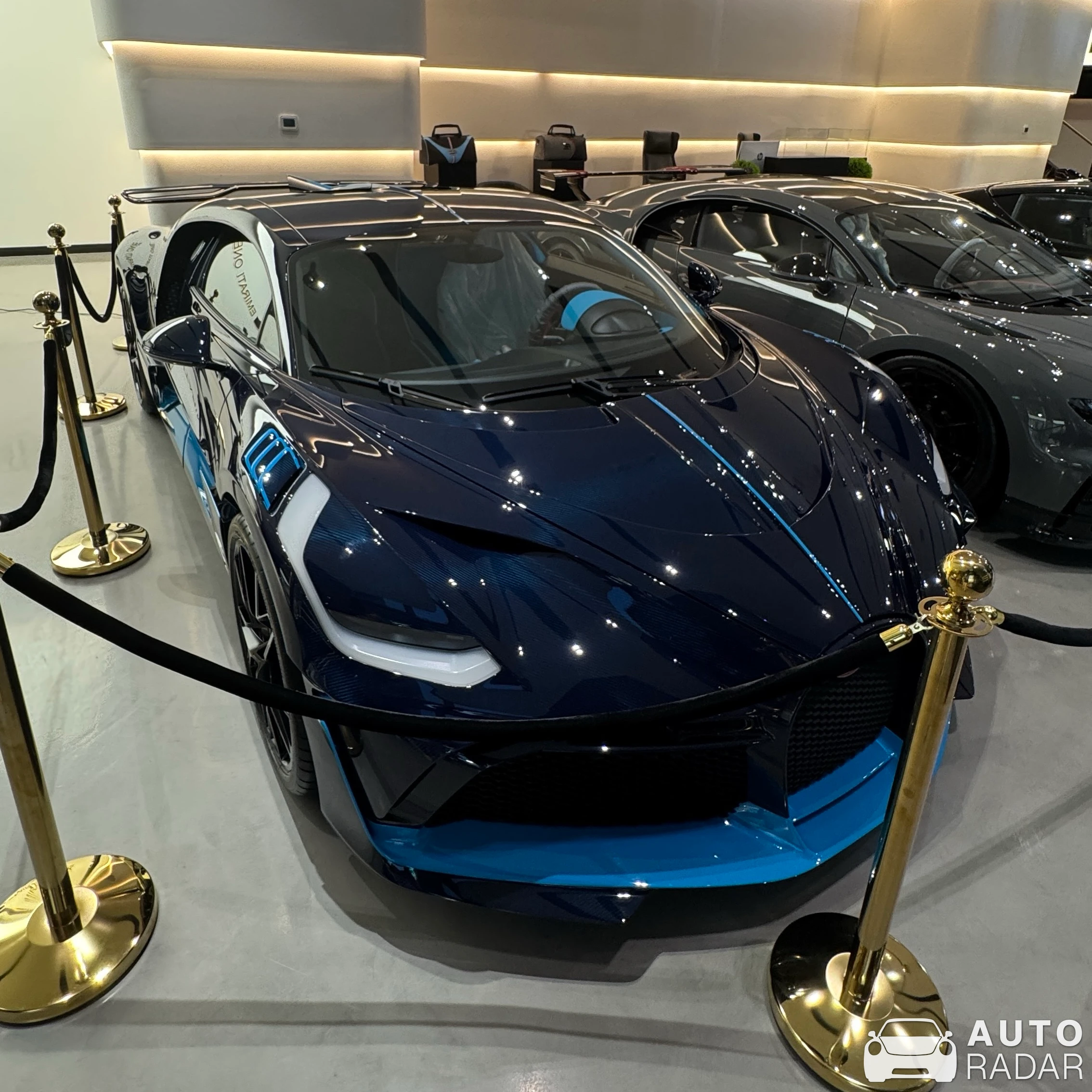 Bugatti Divo spotted in Dubai